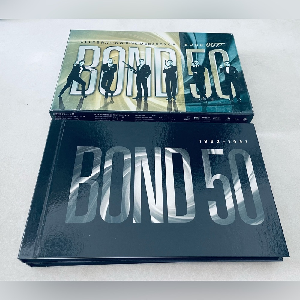 James Bond 50 Years Blu-Ray Collection.